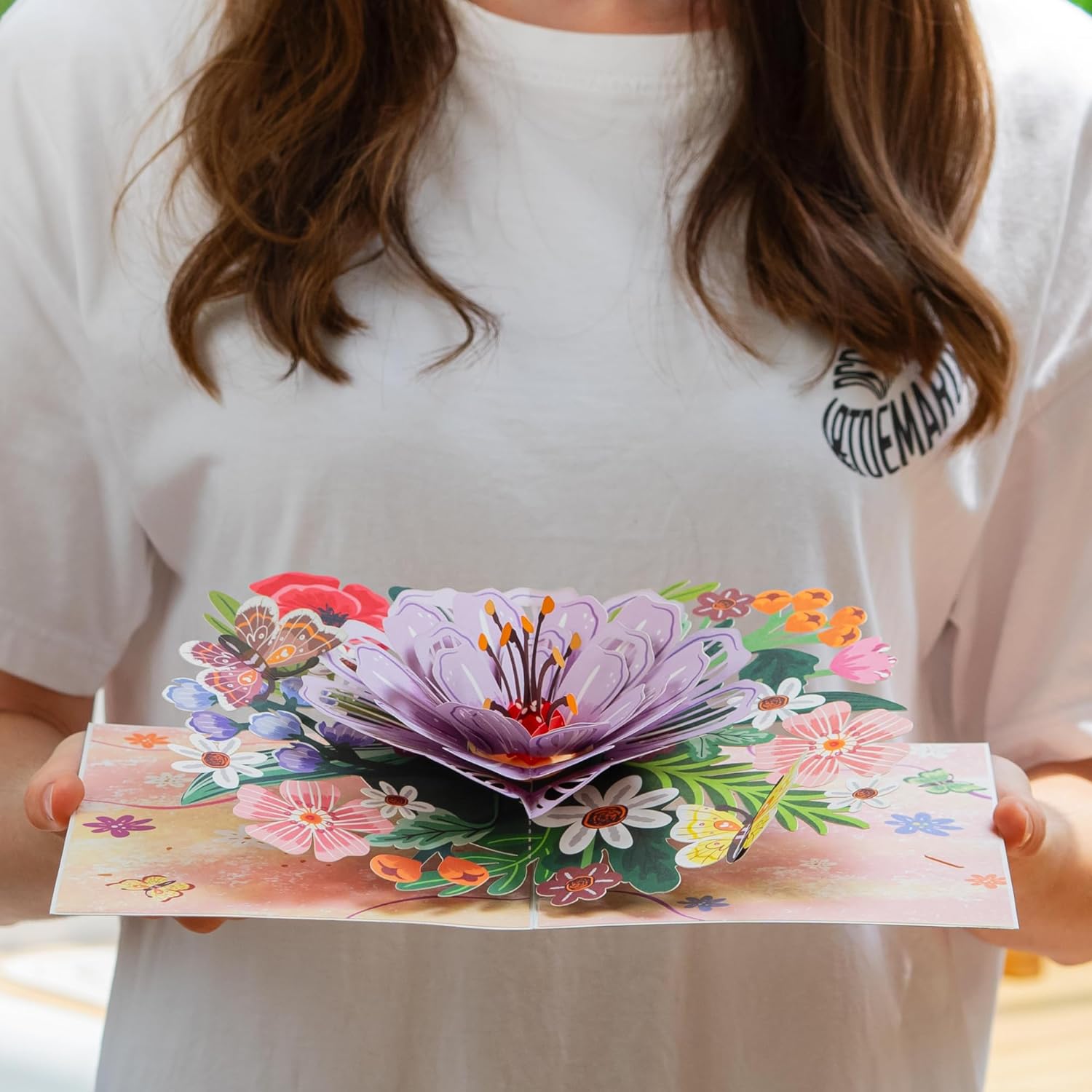 Paper 3D Pop Up Mothers Day Card, Happy Mothers Day, Mothers Day Card -8 Paper 3D Pop Up Mothers Day Card, Happy Mothers Day, Mothers Day Card -8